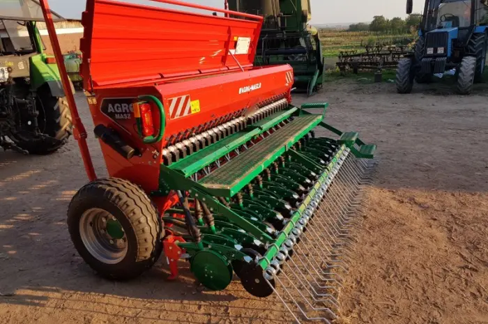 Сівалка зернова 3.5 м. Agro-Masz SR350 (Дводисковий сошник) не Amazone D9- фото № 5