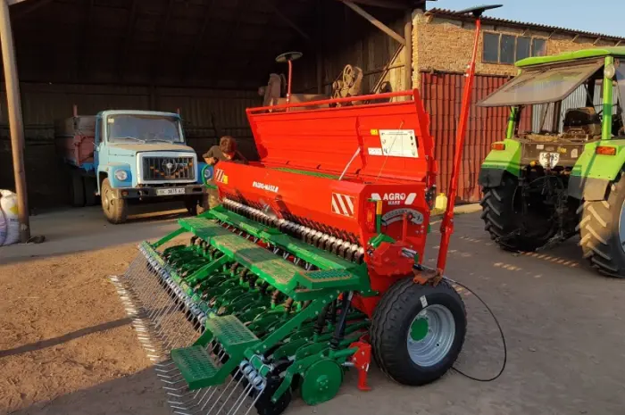 Сівалка зернова 3.5 м. Agro-Masz SR350 (Дводисковий сошник) не Amazone D9- фото № 1