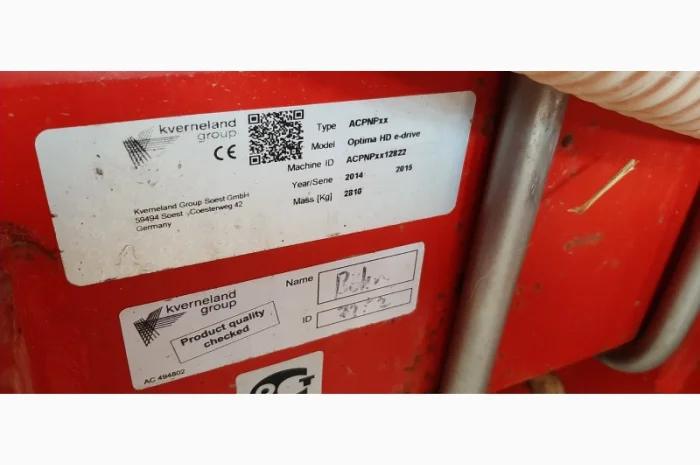 Сівалка пропашна 8-рядкова Kverneland Optima HD e-drive- фото № 9