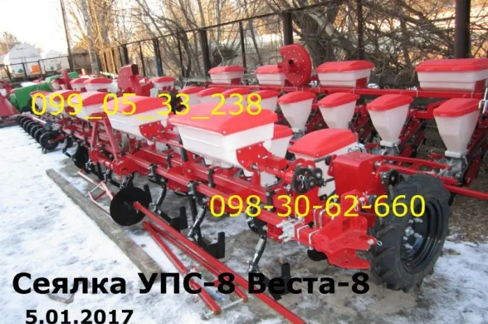 Самая востребованная УПС-8 Веста 8 сеялка модель 17года(двухконтурная- фото № 1