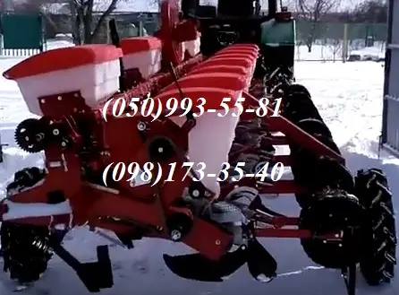 УПС-8 сеялка пропашная в порошковой покраске- фото № 1