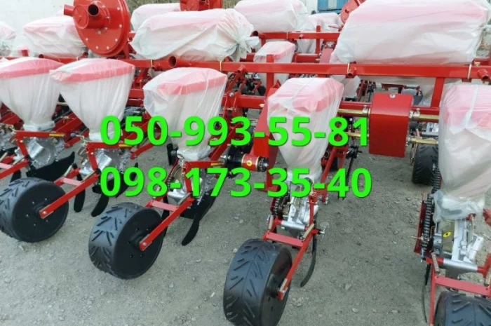 НОВЫЙ ТРЕНД 2021 ГОДА! Сеялка точного высева УПС-8М-03 с межсекционными опорными колесами- фото № 1