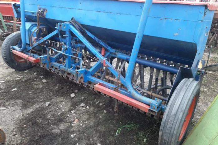 Механічна зернова сівалка 3 м на 33 рядів б/у Nordsten- фото № 3