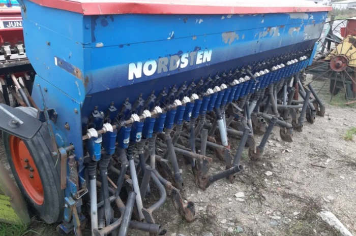 Механічна зернова сівалка 3 м на 33 рядів б/у Nordsten- фото № 14