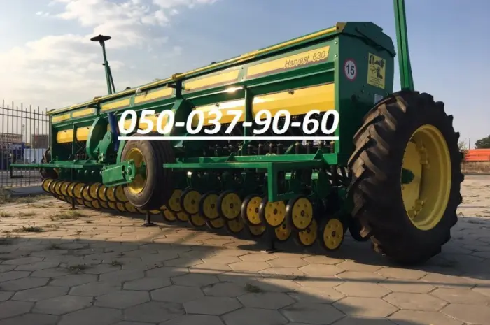Новинка Сеялка зерновая Harvest 630 Зерновая сеялка Harvest 630 с захватом 6- фото № 2