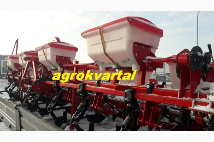 Новая хитовая сеялка Упс-8 +зиловский загрузчик сеялок Зс-30М при заказа комплекта доставк- фото № 2