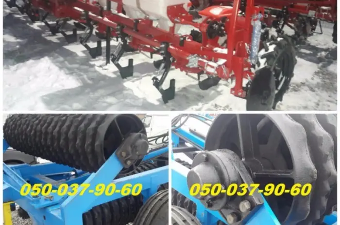 Сеялка с завода УПС-8+ каток Кзк-6-01 новый +сигналка Нива 12 ( хороший % скидки если все)- фото № 1