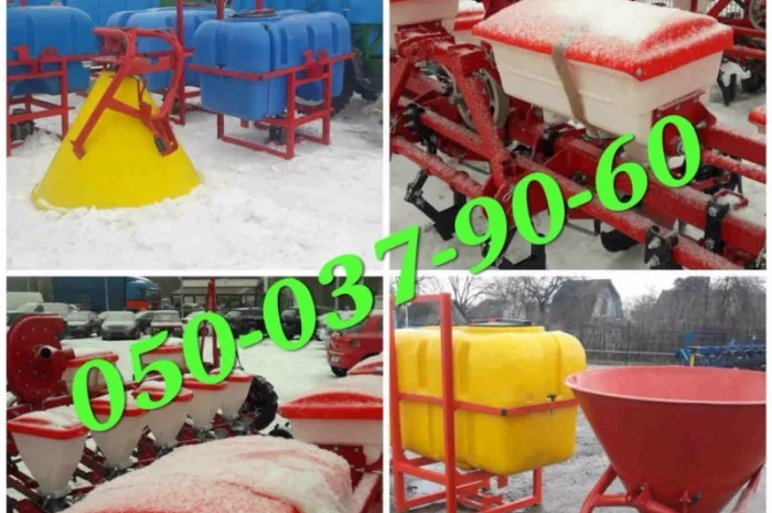 Оригинал сеялка упс-8 с нива 12+опрыскиватель Оп600800+лейка Рум-0, 5 Сеялки упс-8 новые- фото № 1