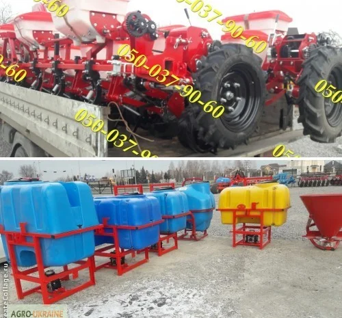 Оригинал сеялка упс-8 с нива 12+опрыскиватель Оп600800+лейка Рум-0, 5 Сеялки упс-8 новые- фото № 2