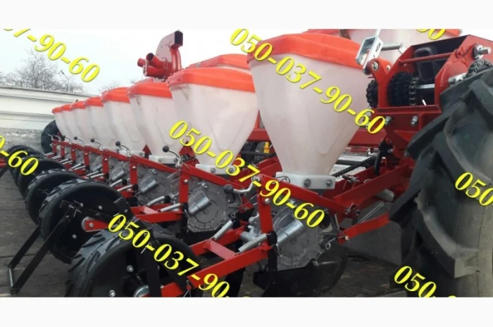 Оригинал сеялка упс-8 с нива 12+опрыскиватель Оп600800+лейка Рум-0, 5 Сеялки упс-8 новые- фото № 3