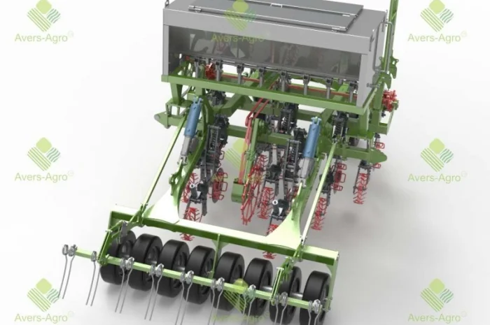 Сеялка дисково-анкерная green plains tsm 1, 8- фото № 1