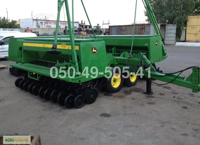 Зерновая сеялка Джон Дир 455 John Deere 455 9.1 м./15 см./сухие удобрения- фото № 3