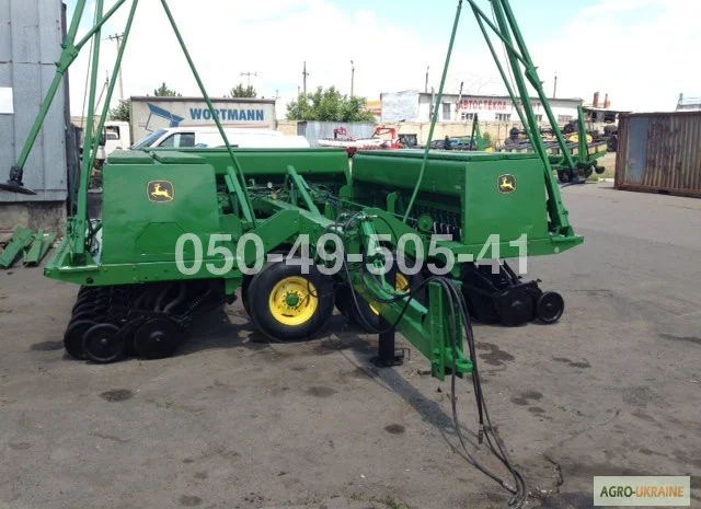 Зерновая сеялка Джон Дир 455 John Deere 455 9.1 м./15 см./сухие удобрения- фото № 4