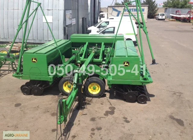 Зерновая сеялка Джон Дир 455 John Deere 455 9.1 м./15 см./сухие удобрения- фото № 6