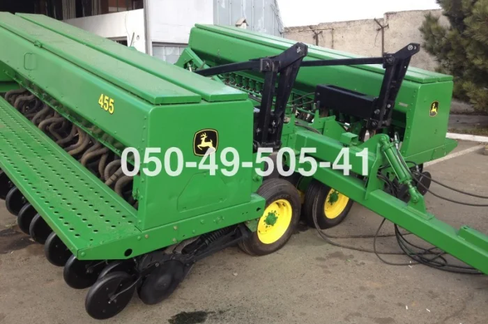 Сівалка зернова Джон Дір John Deere 455 7, 6 м. капремонт (зі США)- фото № 1