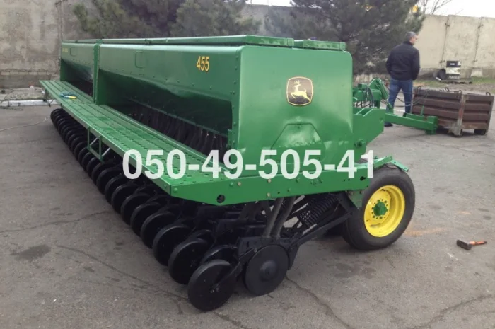 Сівалка зернова Джон Дір John Deere 455 7, 6 м. капремонт (зі США)- фото № 2