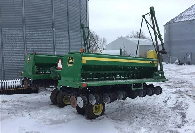 Широкорядная зерновая сеялка Джон Дир John Deere 455 (м/р 25 см.)- фото № 2