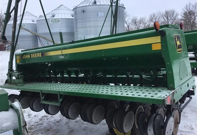 Широкорядная зерновая сеялка Джон Дир John Deere 455 (м/р 25 см.)- фото № 5