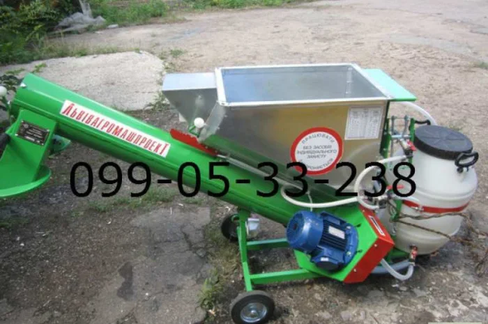 Протруювач ПНШ 3 "Фермер"(протравитель семян шнековый)Оригинал- фото № 2