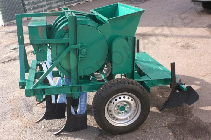 Чесночная сажалка для трактора. Сеялка для посадки чеснока (лука, тюльпанов) прицепная- фото № 4