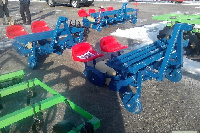 Рассадосажалка 2-х рядная (Польша)- фото № 3