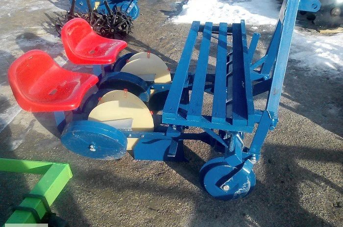 Рассадосажалка 2-х рядная (Польша)- фото № 4