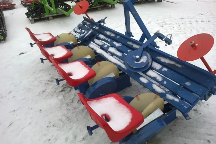 Розсадосаджалка АгроМакс 4 ряда Польща- фото № 4