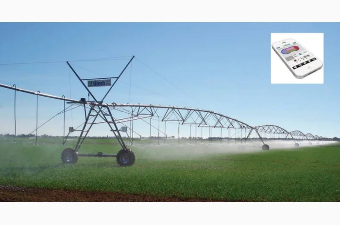 Дождевальная консольная машина Otech Towable pivot для орошения полей- фото № 2