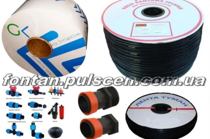 Капельна cтрічка намотка 50м - 2000М Капельная лента шаг 10см 20см 30см- фото № 12