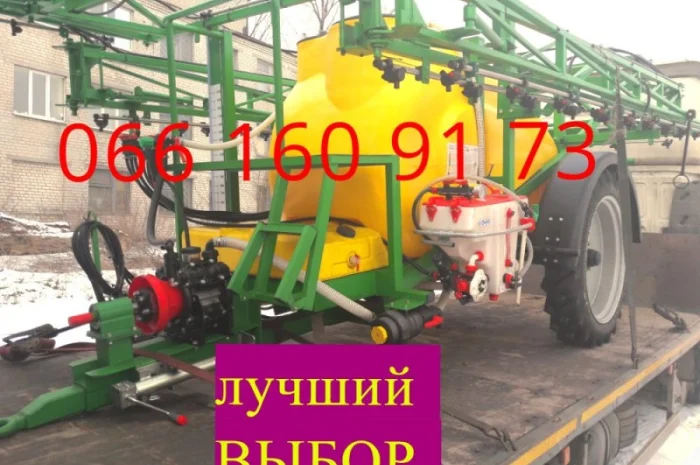 Прицепной опрыскиватель ОП 2000 21м Штанга 21м ТАНДЕМ + Міксер Annovi Reverberi (Італія)- фото № 1