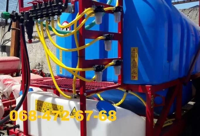 Причіпні штангові обприскувачі на 2000/2500 л- фото № 1