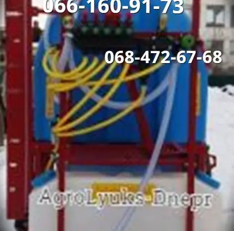Новый Польский прицепной Опрыскиватель 2000л- фото № 1