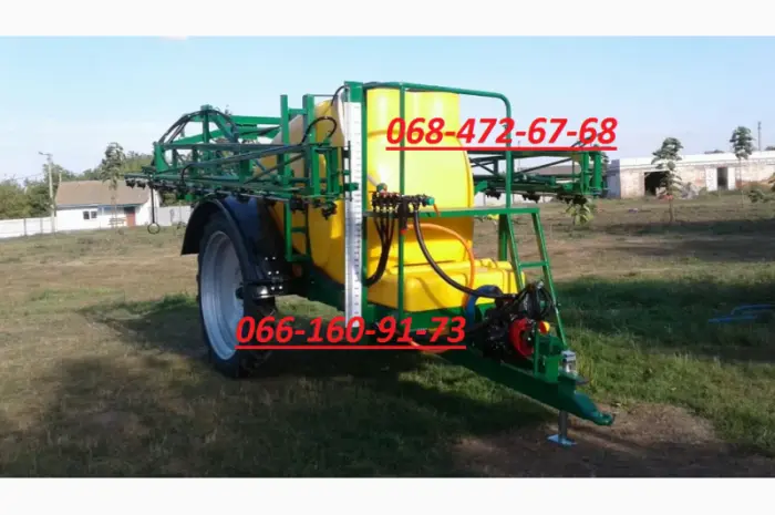 Обприскувач причіпний ОП-2000 зі штангою 21-18 м.- фото № 3