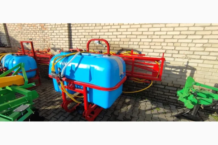 Навісний тракторний обприскувач бочка, кропілка на 600л 12 метрів штанга- фото № 5