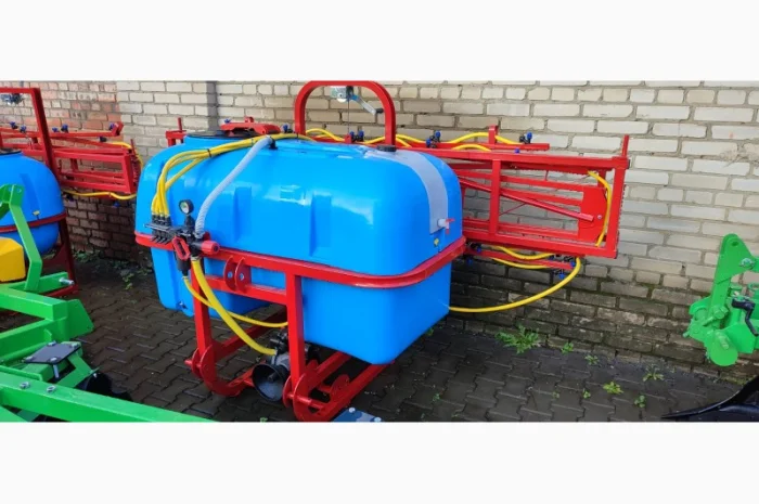 Навісний тракторний обприскувач бочка, кропілка на 600л 12 метрів штанга- фото № 8