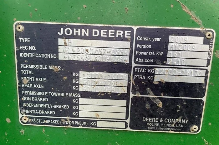 Обприскувач самохідний John Deere 5430i (2009)- фото № 9