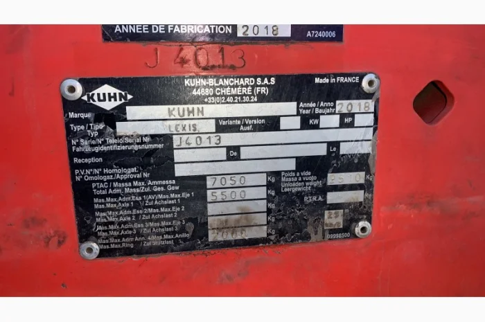 Обприскувач KUHN LEXIS 3000 штанга 28м- фото № 3