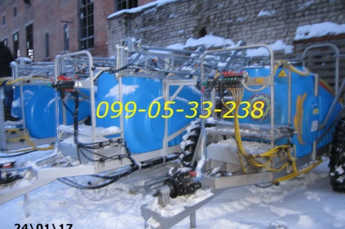 Опрыскиватель максус-18 прицепной 2000л./18м.+боковой смеситель+компьютер Максус Сегодня- фото № 1