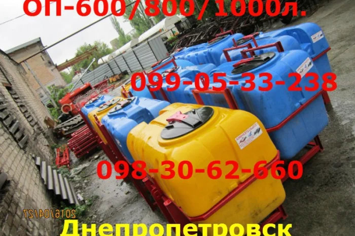 Опрыскиватель ОП 1000/600/800(Итальянские насосы 120)- фото № 1