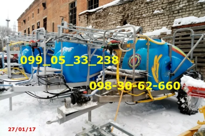 Обприскувачі МАКСУС 2000 КАС, з оцинкованою крилами ширина захватц 18 -21 м. з розподіл- фото № 1