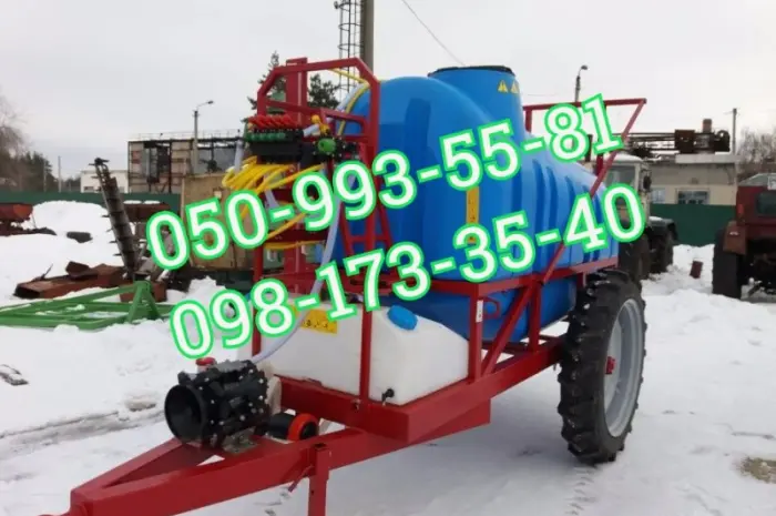 Польский прицепной опрыскиватель гидравлический ОП 2000/ОП 2500- фото № 1