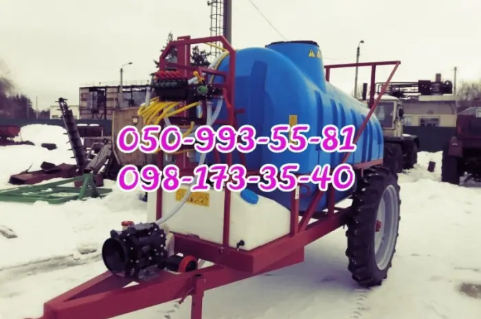 ОП 2000, 2500 польовий причіпний обприскувач, Польща- фото № 1