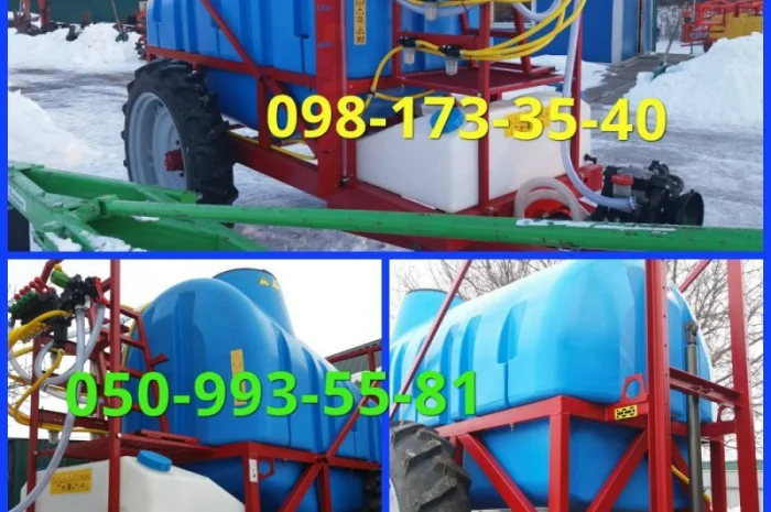 ОП-2000 / ОП2500 Polmark на гідравліці, причіпний Польща- фото № 1