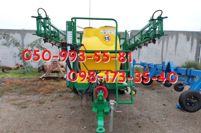 Полевой прицепной опрыскиватель ОП2000, 2500, 3000, захват 18-21м-ЗАЩИТА для расстений- фото № 1