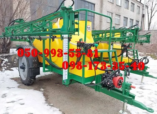 Обприскувач ОП 2000-21м Ідеальна модель, Преміум Гідравліка ТАНДЕМ- фото № 1
