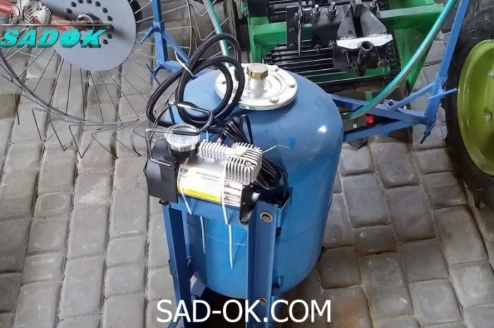 Опрыскиватель обприскувач аккумуляторный бензиновый мотоблочный. Sad-ok com- фото № 11