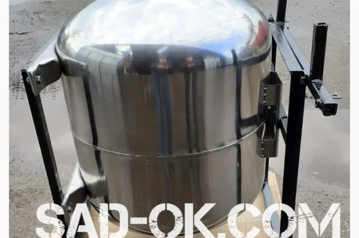 Опрыскиватель Нержавейка 80 л. Навесной. Для мотоблока, трактора- фото № 1