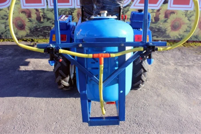 Опрыскиватель навесной к мотоблоку, минитрактору. 80 л. С компрессором. Оригинал- фото № 8