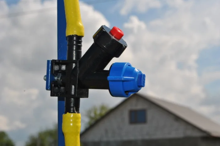 Опрыскиватель + компрессор. Навесной к мотоблоку, трактору. 50 л. Оригинал- фото № 10