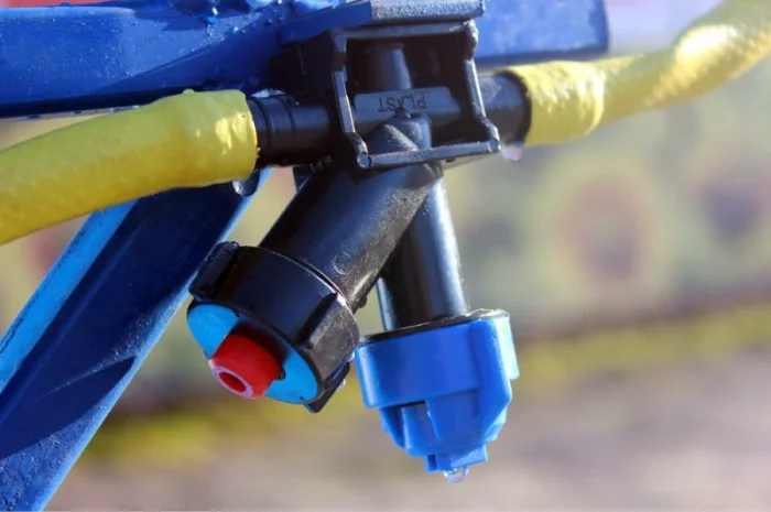 Опрыскиватель + компрессор. Навесной к мотоблоку, трактору. 50 л. Оригинал- фото № 6